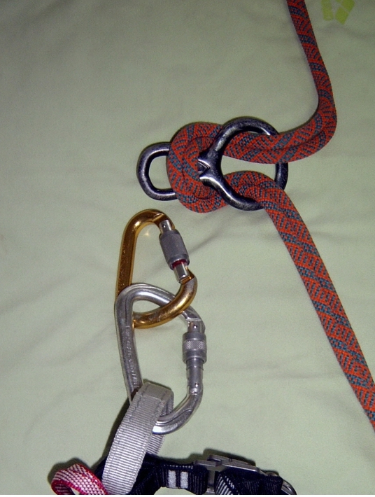 8자 하강기를 이용한 탈출법 [재난]